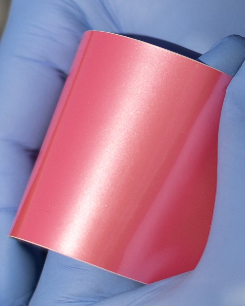 Gloss Paint Metallic Shell Pink Aura Vinyl