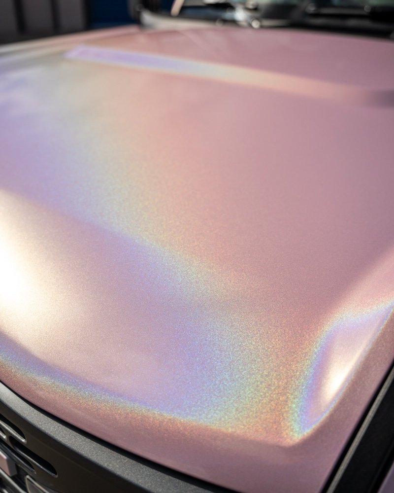 Gloss Iridescent Blush Pink - Aura Vinyl