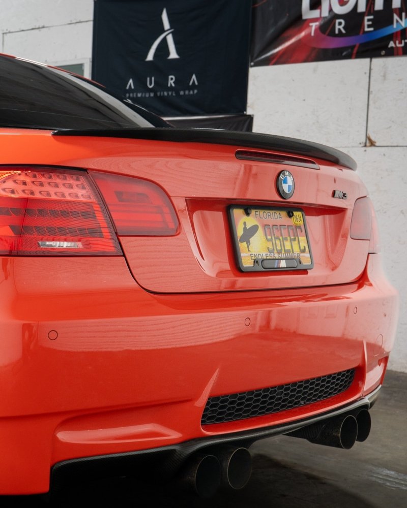 Gloss Lava Orange - Aura Vinyl