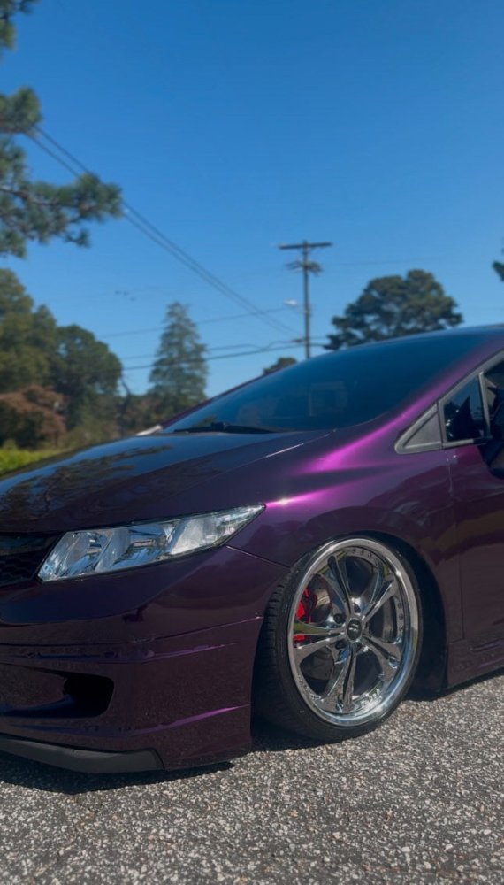 Gloss Paint Metallic Purple - Aura Vinyl