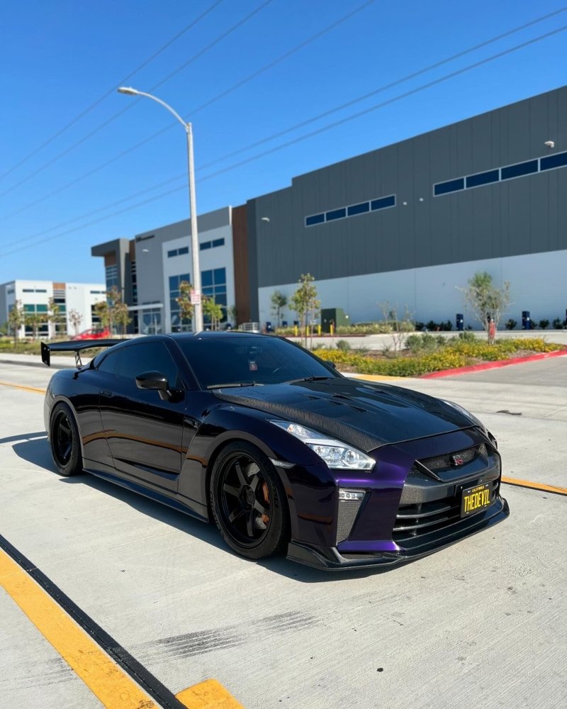 Hyper Gloss Midnight Purple PPF - Aura Vinyl