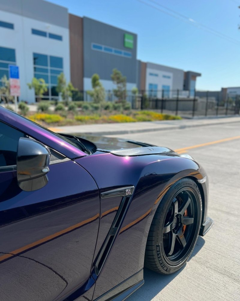 Hyper Gloss Midnight Purple PPF - Aura Vinyl