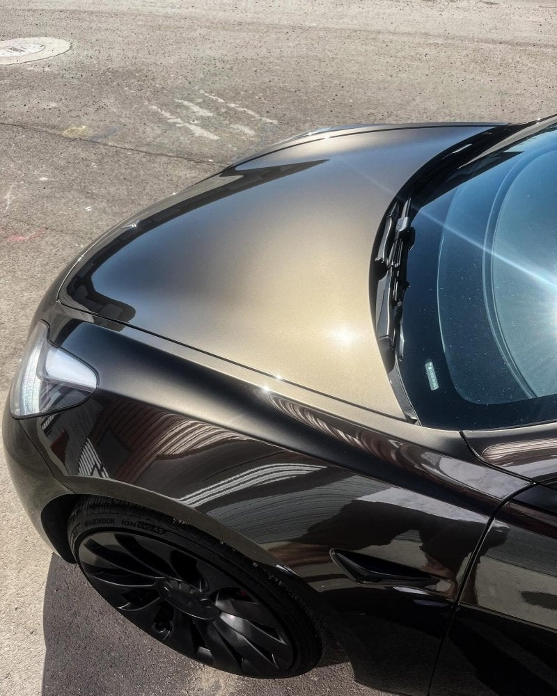 Hyper Gloss Paint Metallic Liquid Gunmetal PPF - Aura Vinyl