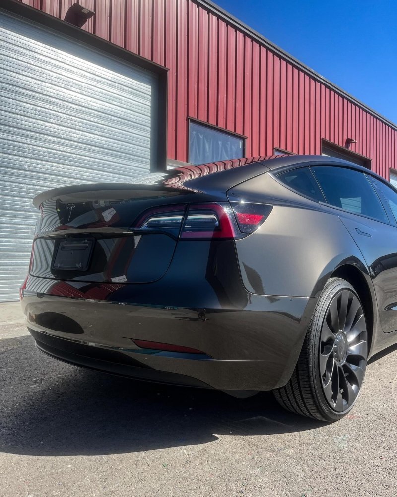 Hyper Gloss Paint Metallic Liquid Gunmetal PPF - Aura Vinyl