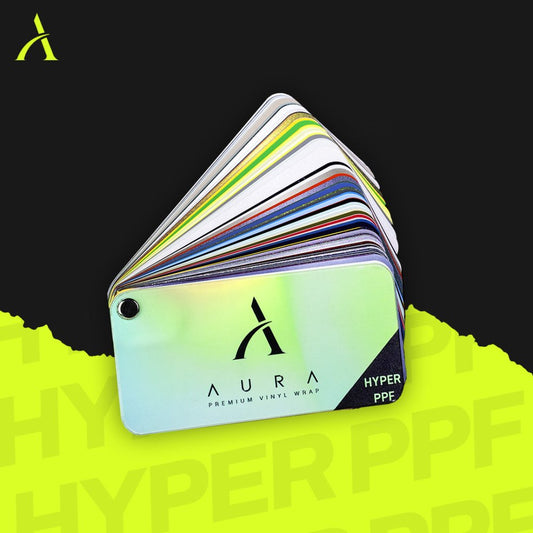 Hyper PPF Swatch Book - Aura Vinyl