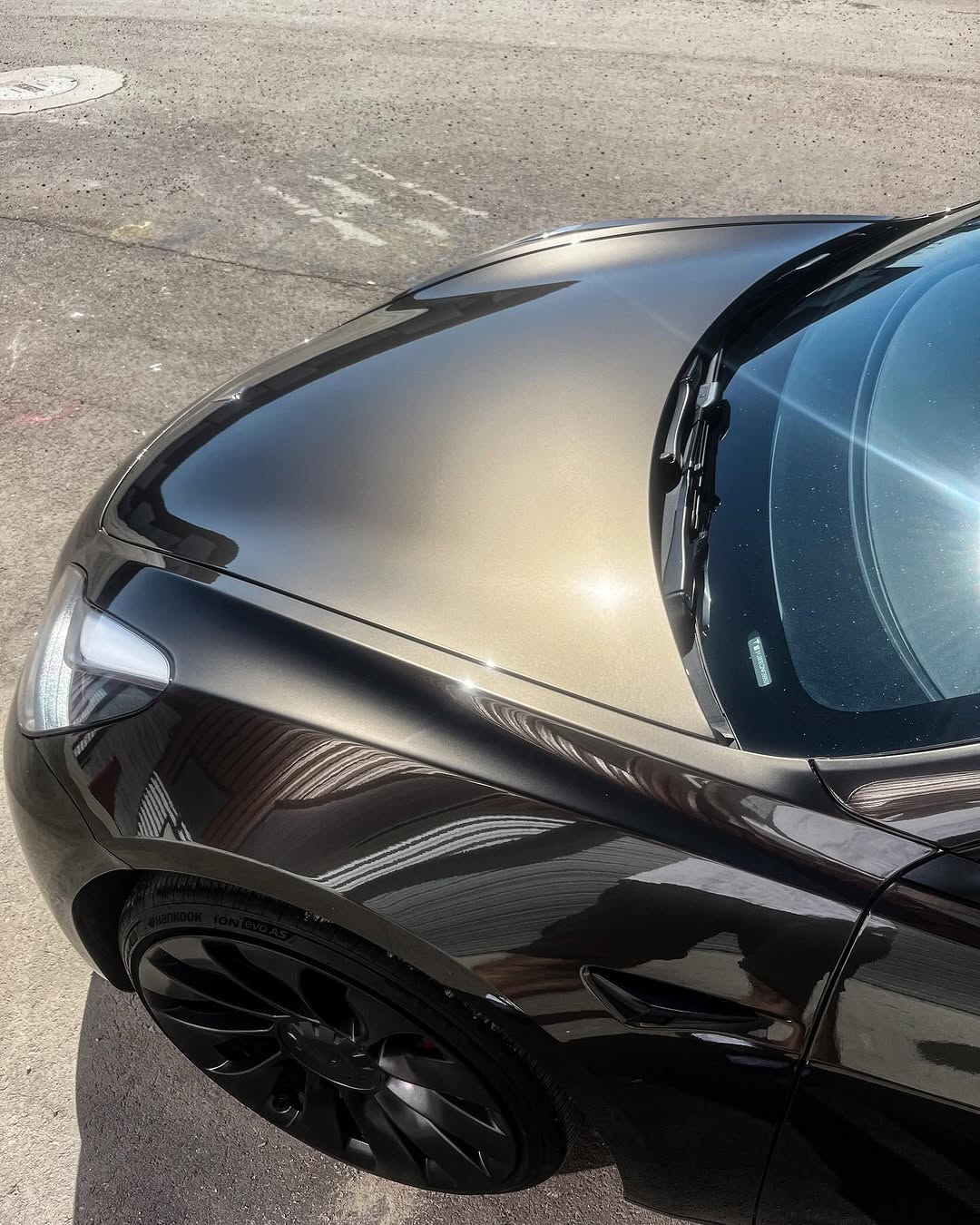 Hyper Gloss Paint Metallic Liquid Gunmetal PPF