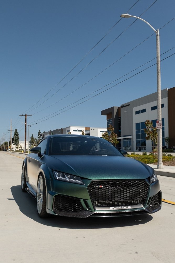 Satin Diamond Nebula Green Envy - Aura Vinyl