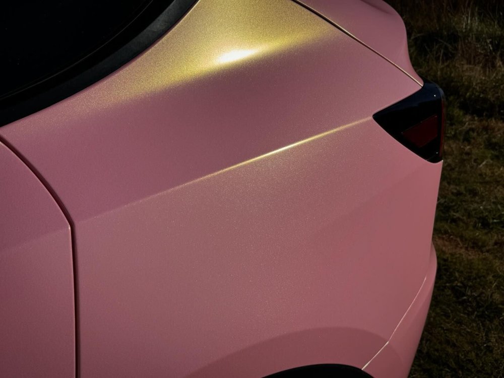 Satin Diamond Pink Gold Shift - Aura Vinyl