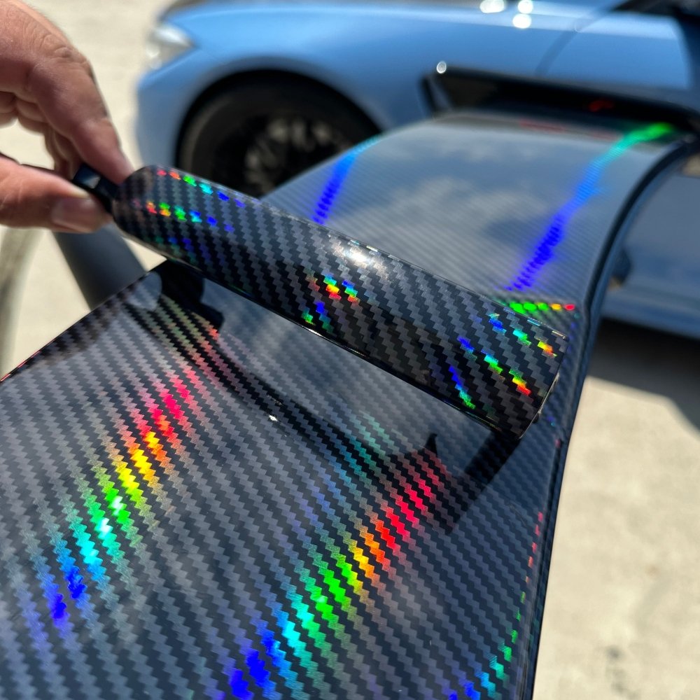 Ultra Gloss Iridescent Carbon Fiber - Aura Vinyl