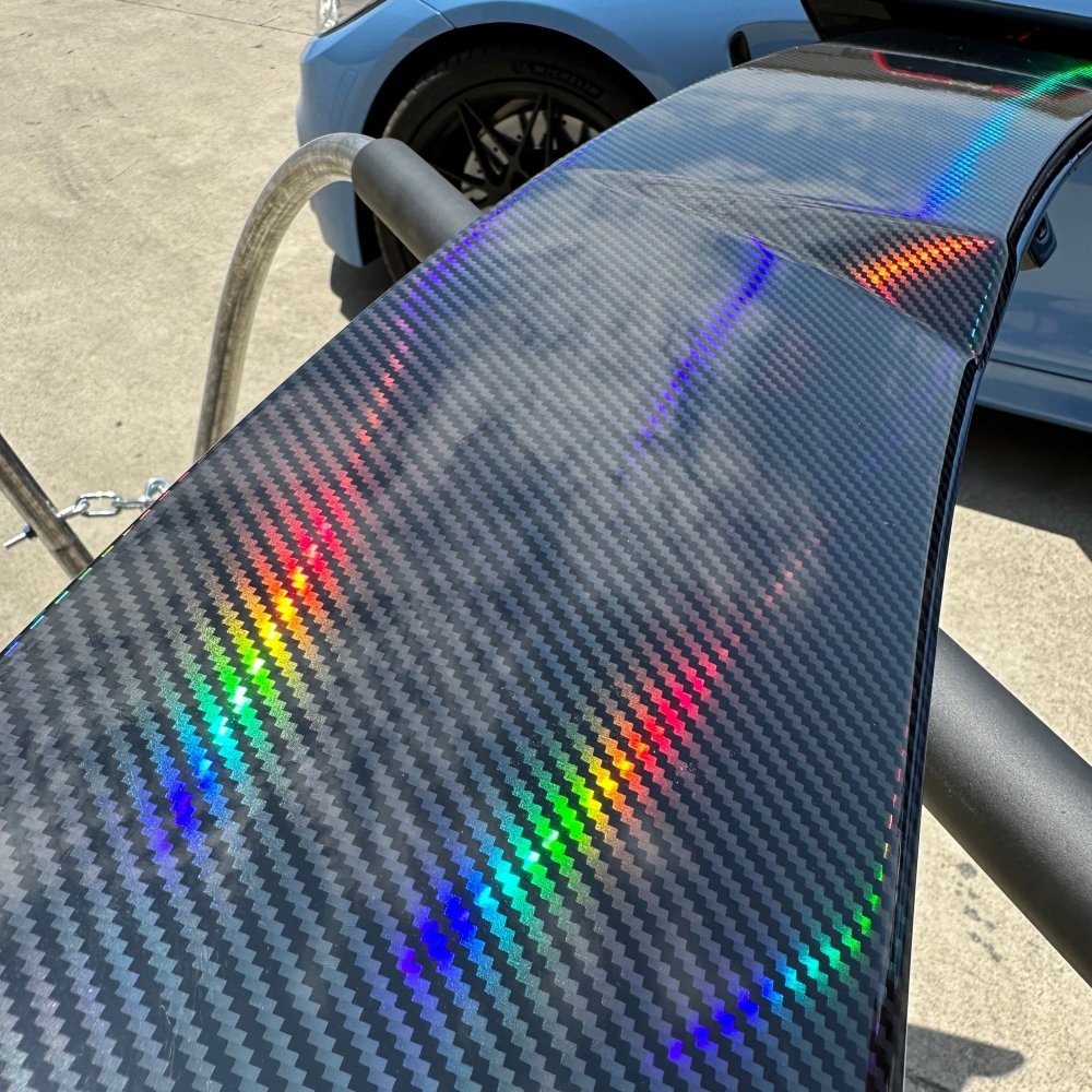 Ultra Gloss Iridescent Carbon Fiber - Aura Vinyl