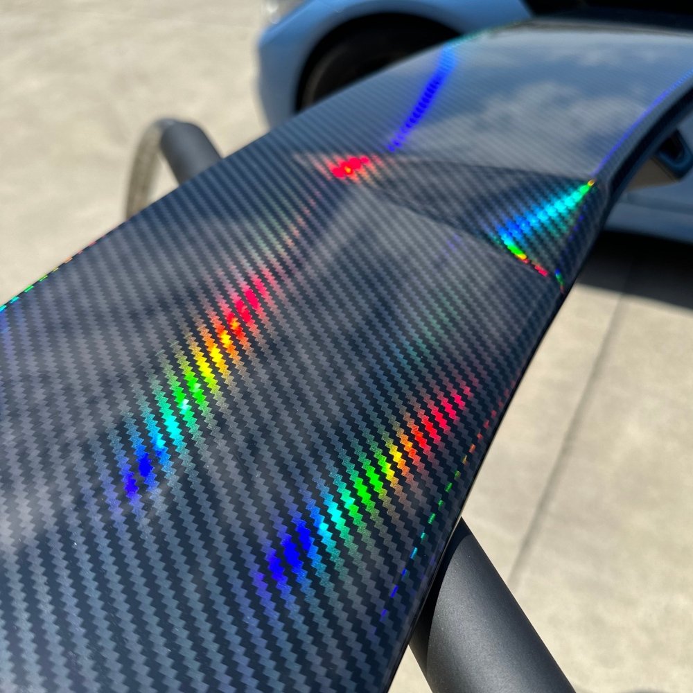 Ultra Gloss Iridescent Carbon Fiber - Aura Vinyl